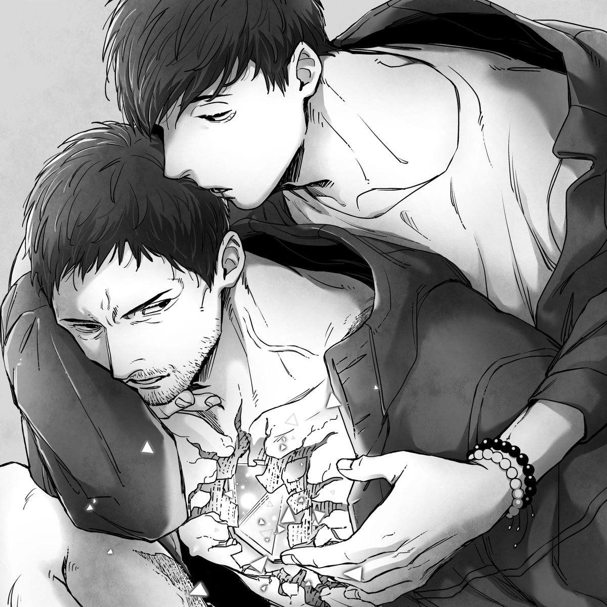 暁Kアンソロに参加させて頂いた時の漫画をpixivに公開させて頂きました!+おまけ漫画も新規で追加しました。(※人外表現があります)
→https://t.co/6z4aayYXdg 