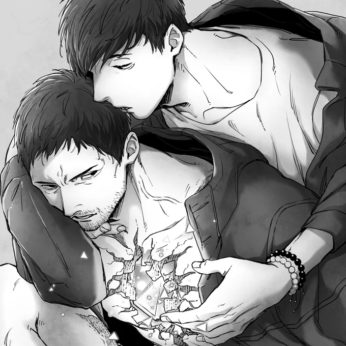 暁Kアンソロに参加させて頂いた時の漫画をpixivに公開させて頂きました!+おまけ漫画も新規で追加しました。(※人外表現があります)
→https://t.co/6z4aayYXdg 
