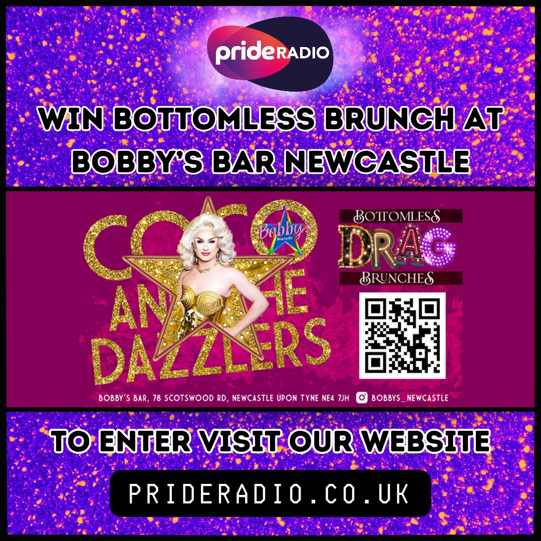 Win a drag-tastic bottomless brunch experience with @BobbysBarHQ they’ve given us another pair of tickets for you to win! 🪩 To win a pair of tickets to Bobby’s Bottomless Brunch, answer a simple question on our website. Link in bio. 💅 #competition #win