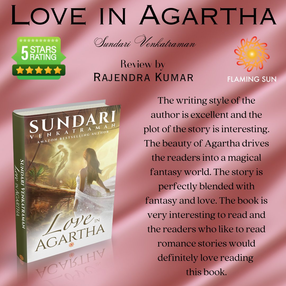 LOVE IN AGARTHA #LoveinAgartha #indieauthor #Paperback #fantasy #romance #Bestseller #romanticfantasy #SundariVenkatraman #KindleUnlimited Ananta, the dragon, made a sound that could be called a purr by some, only it was way louder than a cat’s purr.   amazon.co.uk/dp/B083G8HHW5