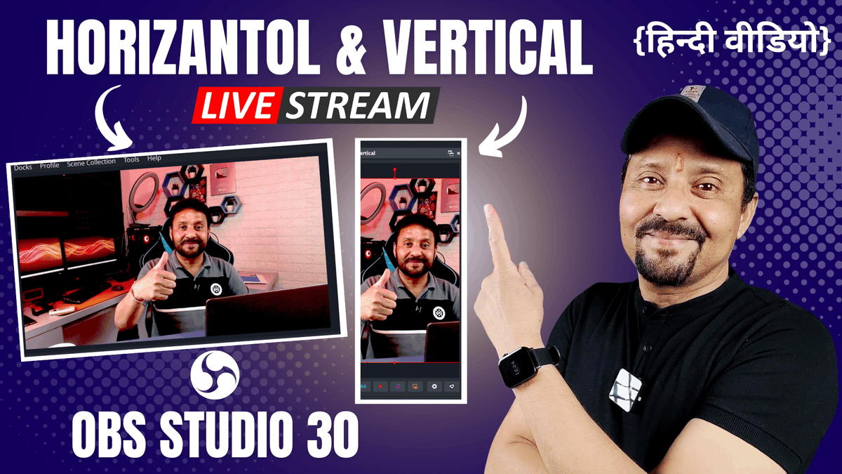 TechnoShyam's tweet photo. How To Horizontal And Vertical Live Streaming Simultaneously | OBS Studi... https://t.co/GyJJdArL6l via @YouTube #horizontalandverticallive #verticallive #obs #obsstudio  #obstutorial #instagramliveobs  #aitumverticalobsplugin #obsplugin #aitum https://t.co/4xQVlGsPBe