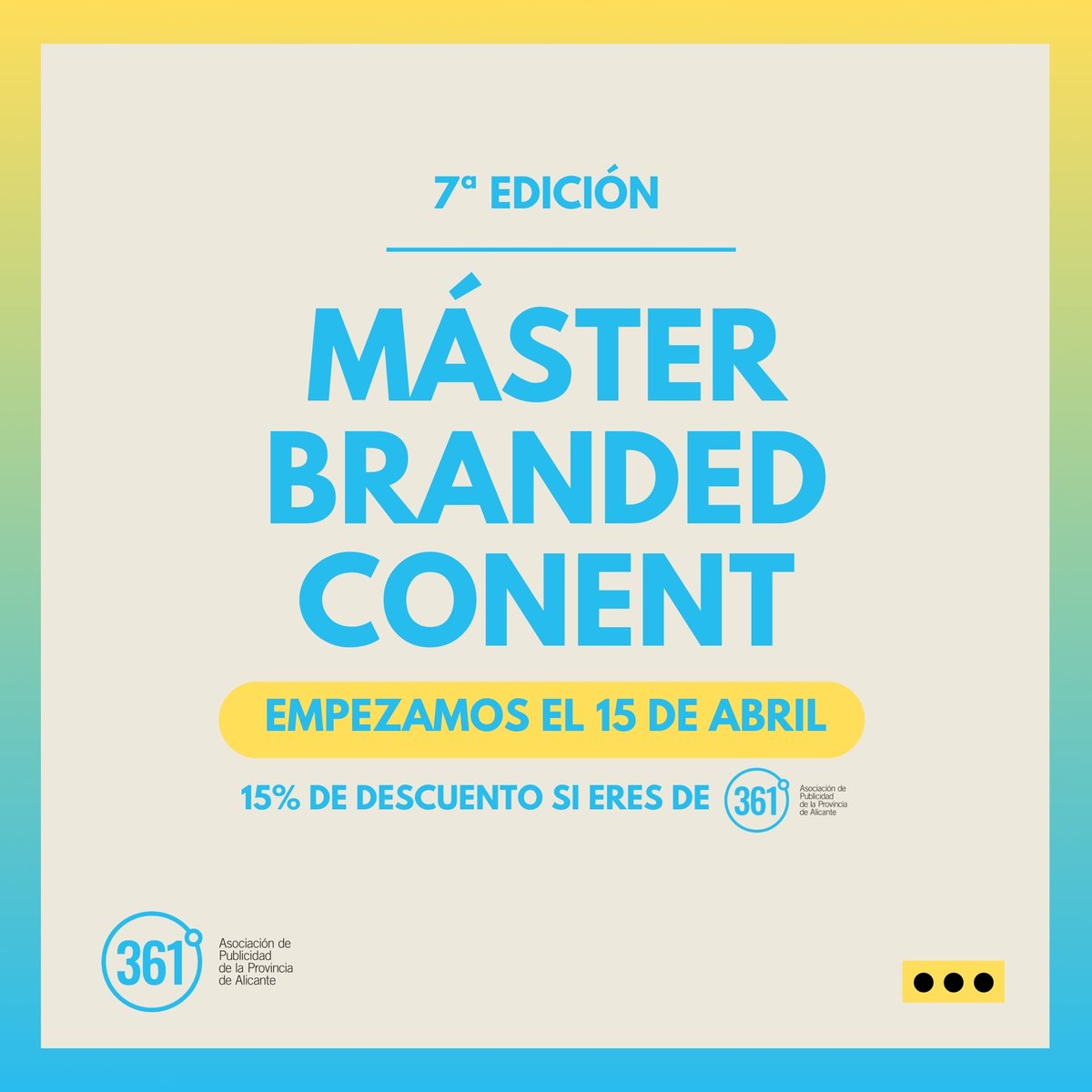 Asociación 361º tweet media