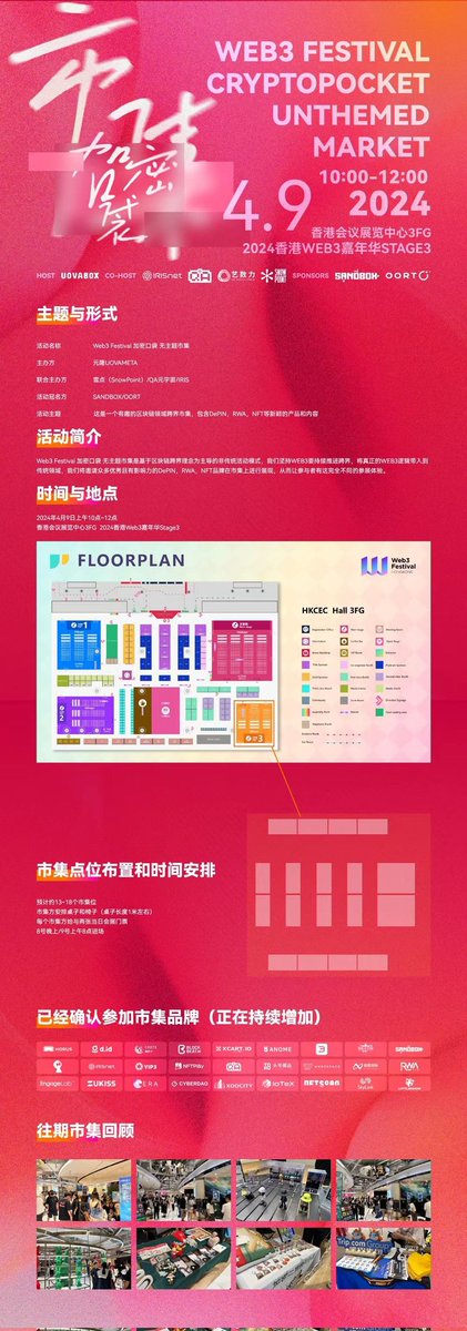 ETagentme's tweet photo. 😍Era is beyond excited to present the upcoming #Web3Festival Cryptopocket Unthemed Market

⏰ April 9 th 10:00–12:00
📍  HongKong

✨Together, we will create a new myth of #Web3 with top projects https://t.co/LMBJLLaHer