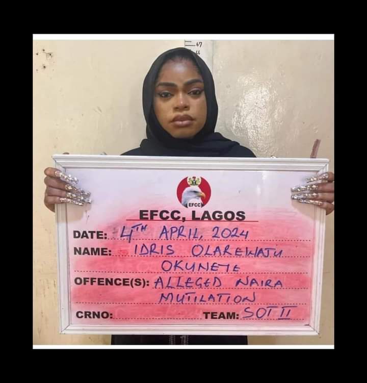 iam_coolraw's tweet photo. Bobrisky should be charged for what he is really doing not for Currency mutilation.

They still allowed him to dress like a Woman.🤦🏽‍♂️ https://t.co/nL6bzvAyJ4