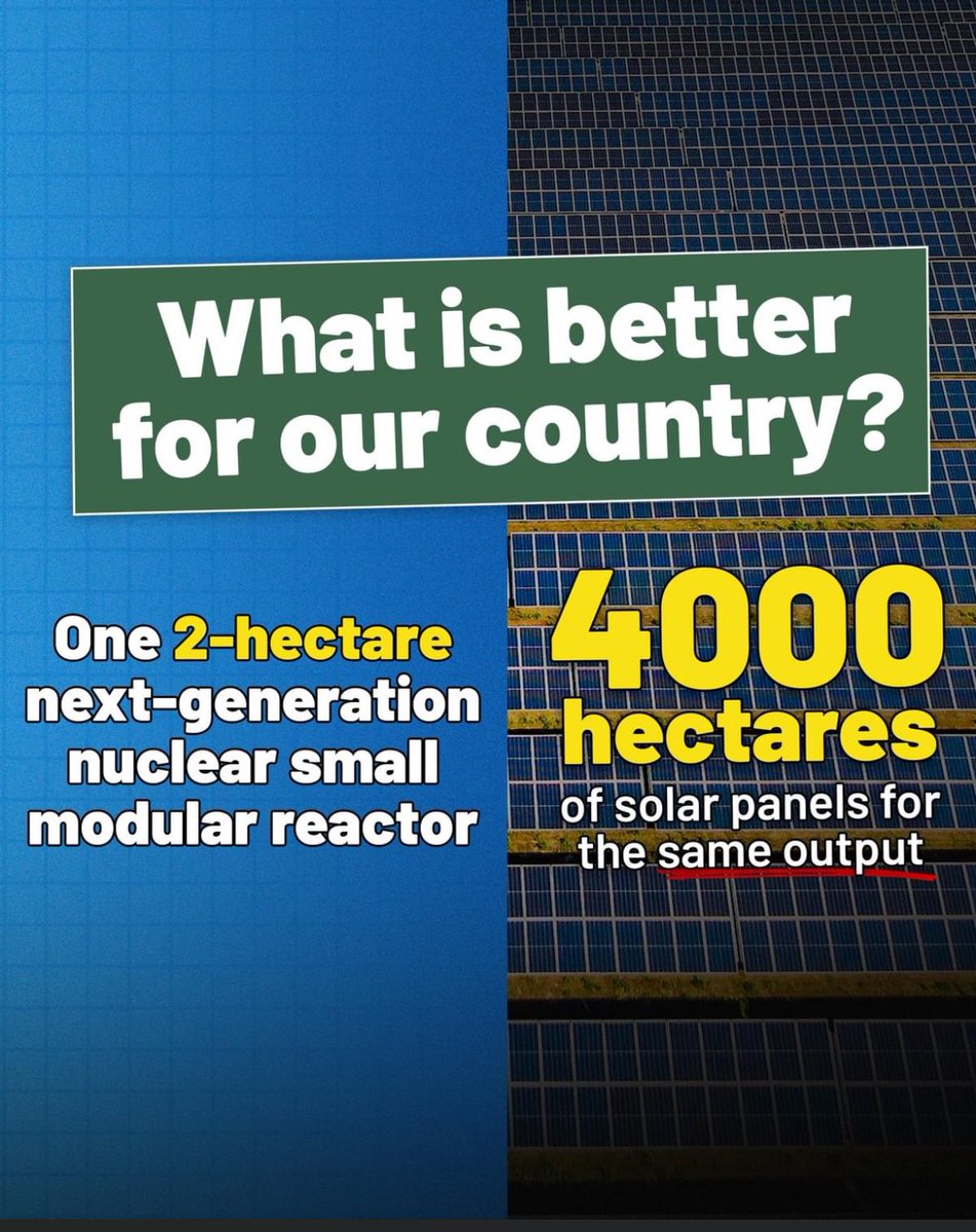 With zero-emissions nuclear power, we can minimise our environmental footprint and deliver cheaper, reliable and clean power. It’s time for Australia to join the top 20 economies in the world and move towards adopting the latest nuclear power technologies.