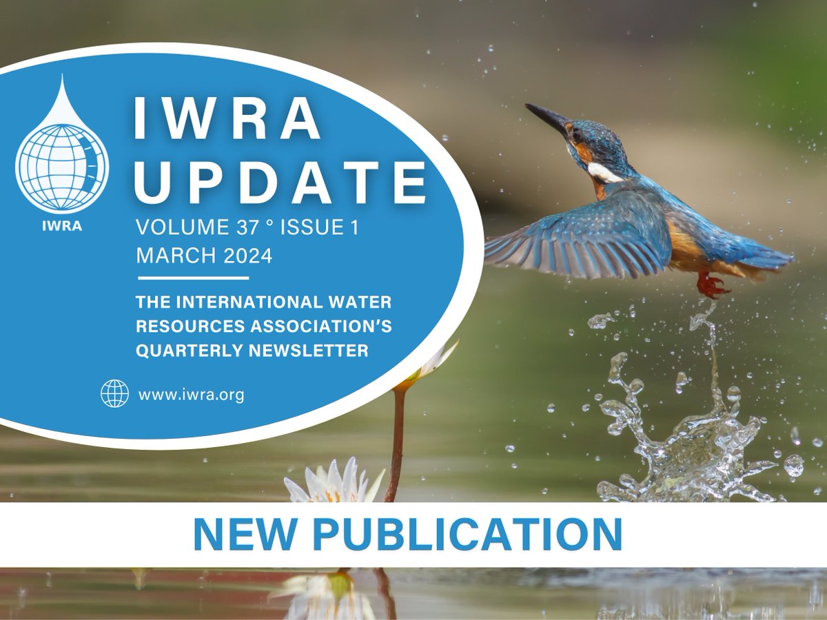 IWRA Update - March 2024 is now available online ❗ Delve into our newsletter to learn about our community, activities, publications, members' and partners' work in the past few months. Read it here 👉 iwra.org/iwra-update-ma… #IWRAUpdate #IWRANewsletter #waterresources #IWRA