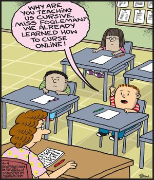 golferlouie's tweet image. #Cursive