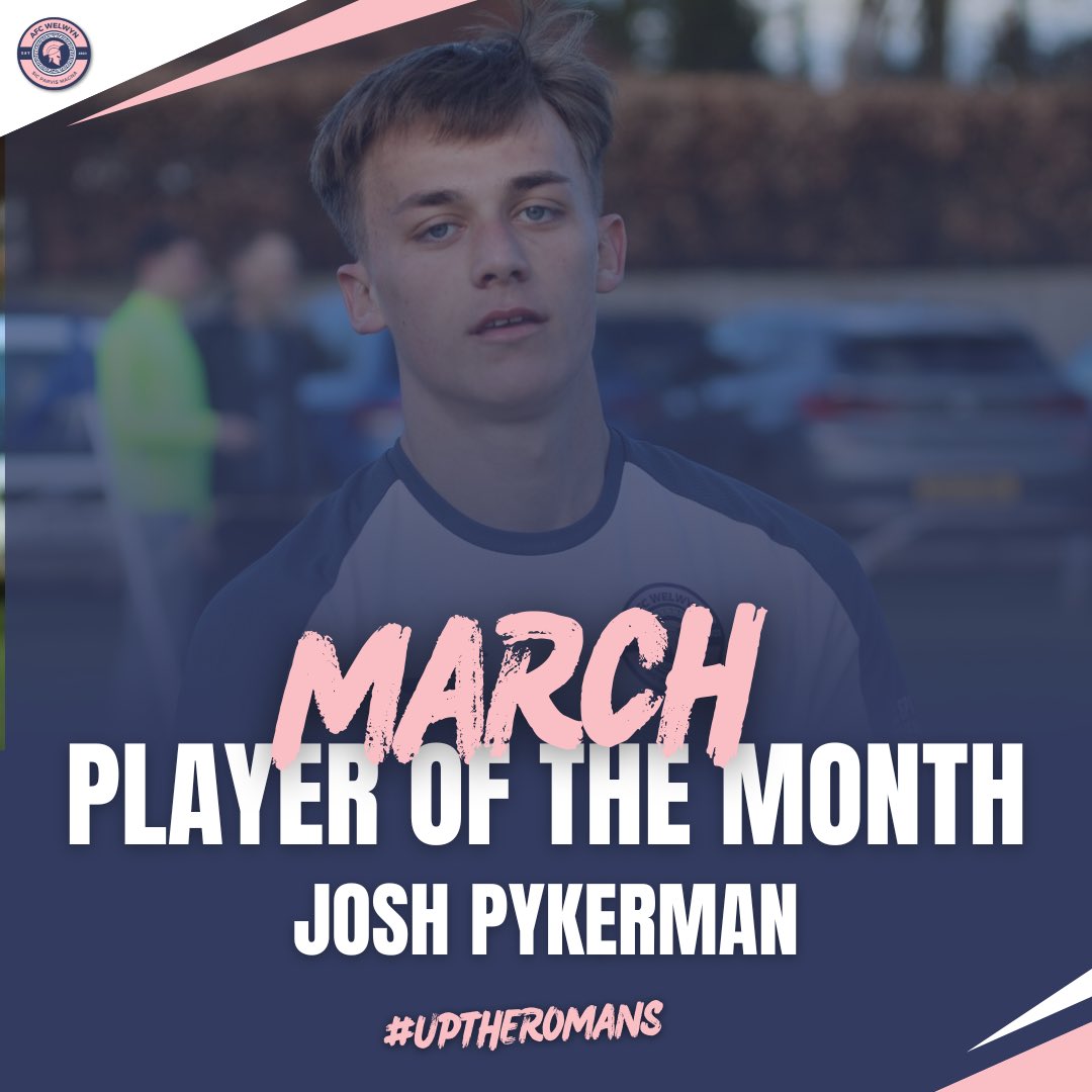 🏆 MARCH PLAYER OF THE MONTH 🏆 Congratulations @joshpykerman04 on winning Player of the Month 👏🏽 #uptheromans