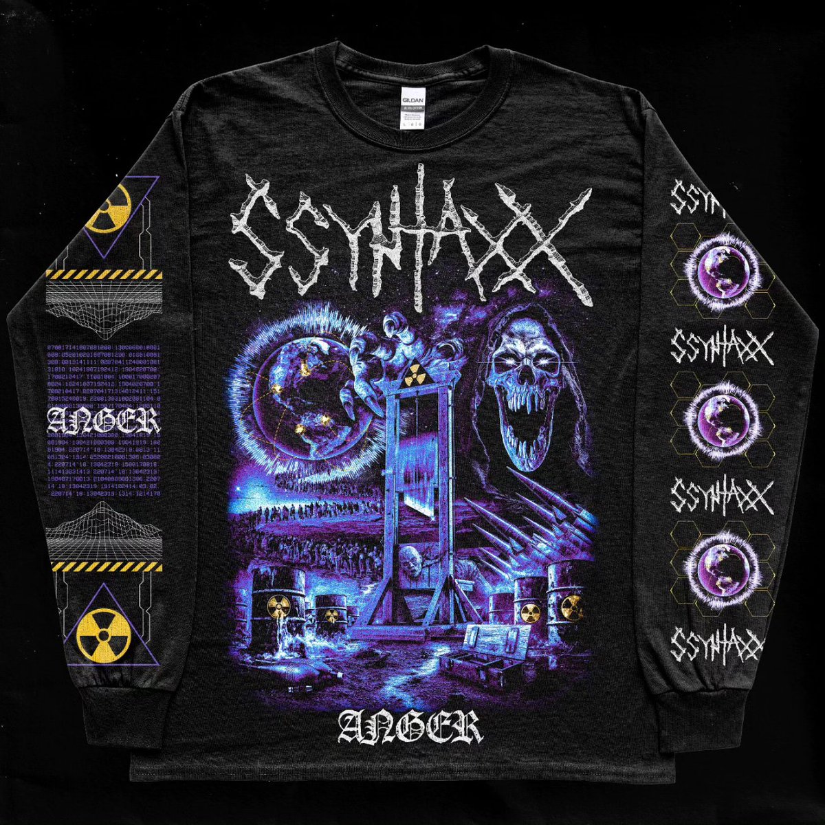 New one for Ssyntaxx ☠️

#darkart #dbeat #punk #metalmerch