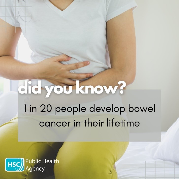 Bowel cancer is one of the most common cancers for both men and women. It is very important to be aware of possible symptoms or signs that may be linked to bowel cancer. For more info on bowel cancer and screening, visit nidirect.gov.uk/bowel-screening #BowelCancerAwarenessMonth