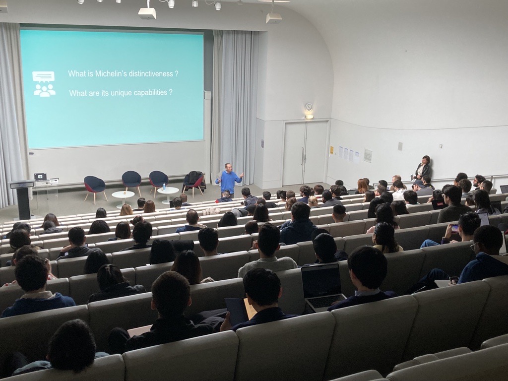HEC Paris MBA was thrilled to host Patrice Kefalas, Director of Innovation and Partnerships at <a href="/Michelin/">Michelin</a>, who recently shared his insights on the burning question, "What are the key challenges large corporations must tackle moving forward?" 🚀