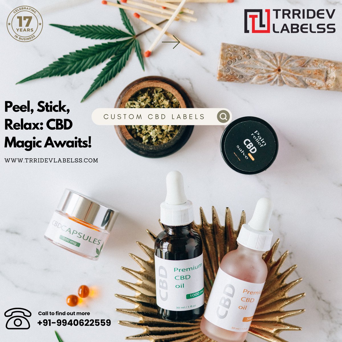 Unleash the Power of CBD with Every Peel!

#letstalklabels #TrridevLabelss #labelsinchennai
#CBDLabels #CBDProductInfo #CBDPackaging
#CBDInfo #CBDHealthLabels #CBDTransparency
#CBDAwareness #CBDWellness #CBDQualityControl
#CBDCompliance #Averylabels #fassonlabels