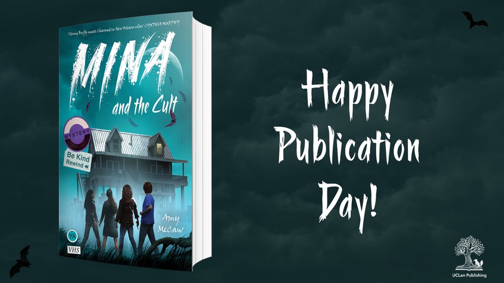 Happy Publication Day @YAundermyskin Mina and the Cult is OUT NOW. Order your copy: bit.ly/3ToTm7d We're back in New Orleans in 1995 and Mina’s having a hell of a family reunion...