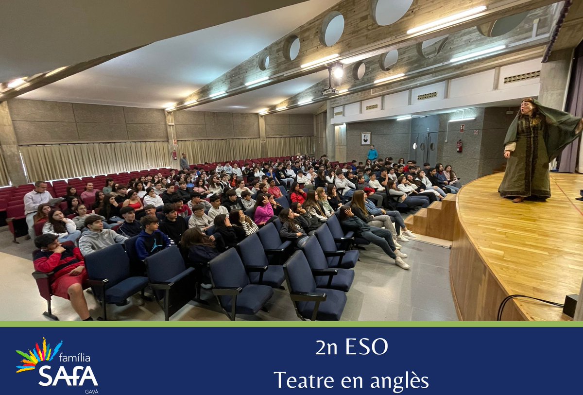 Teatre en anglès a 2n ESO