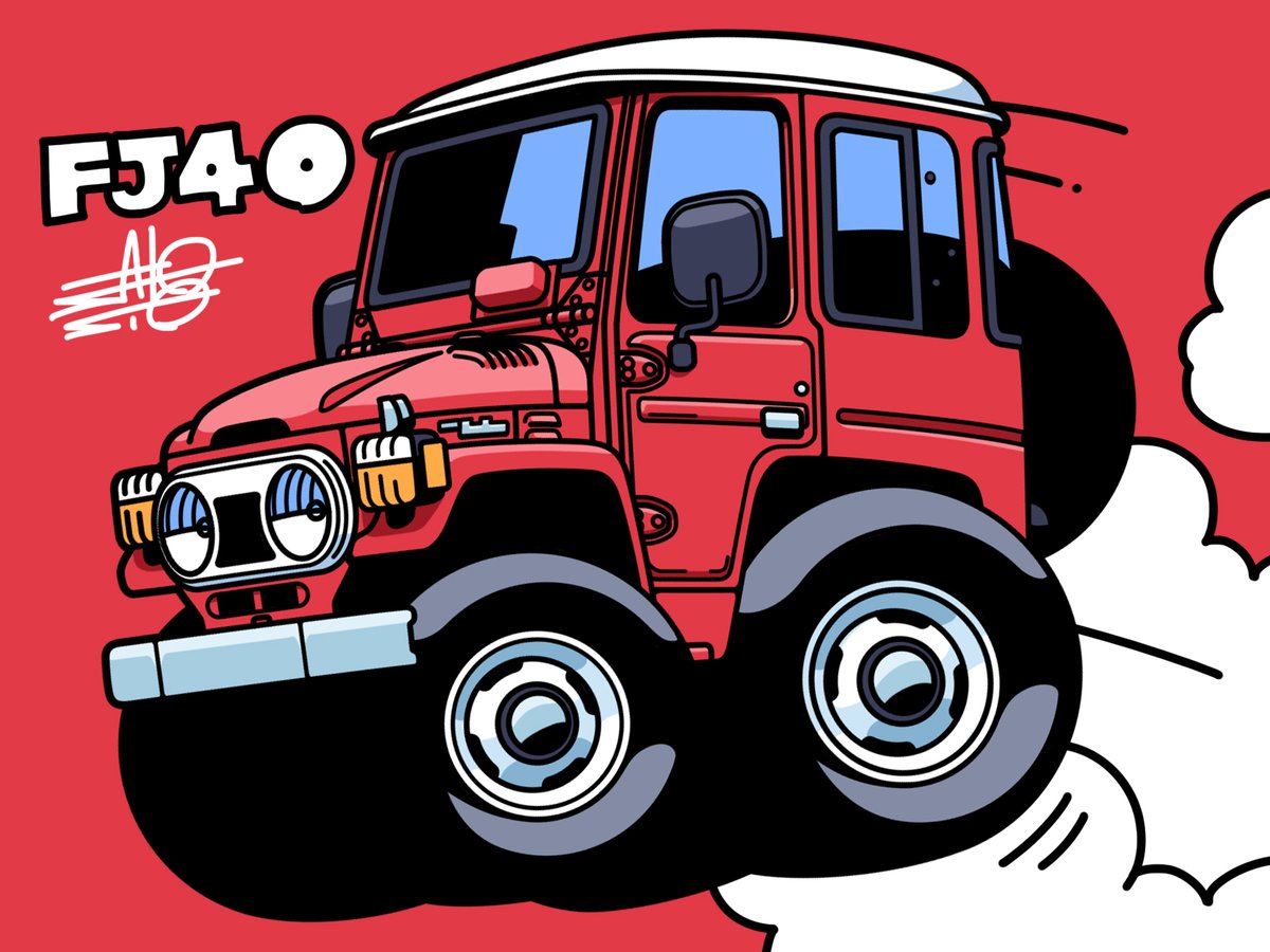 「#4x4の日 」|さとしお SATOSIOのイラスト