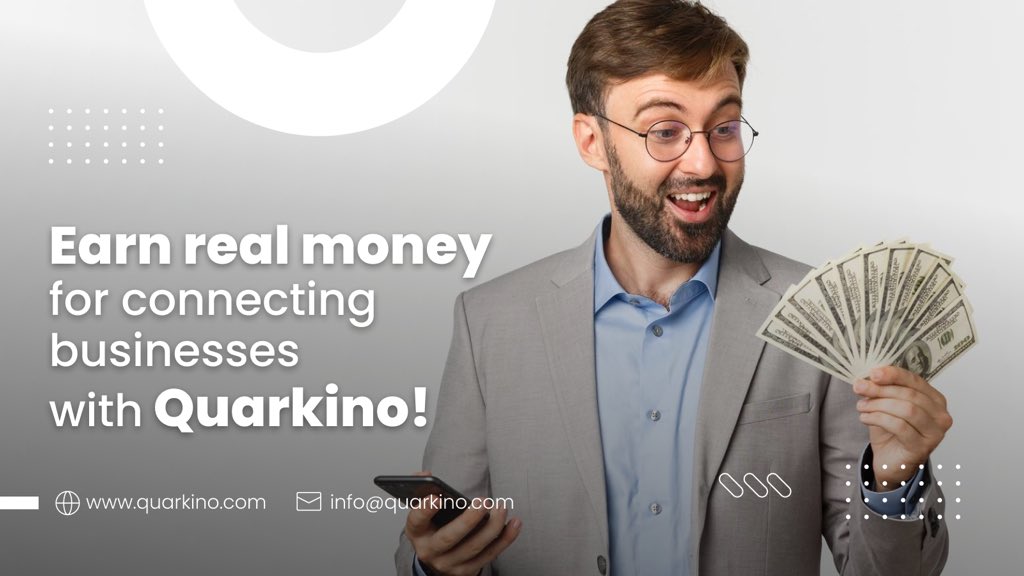 Refer businesses to Quarkino and earn real money for every successful connection.💰

Learn more:

quarkino.com/en/referral-pr…

#Quarkino #ReferralProgram #HeadlessCommerce #SoftwareDevelopment #EarnMore