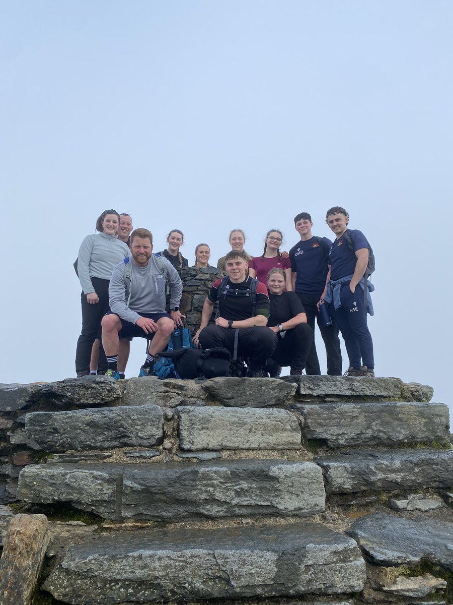 Snowdon complete💪🏽 Next stop Cadair Idris😎 Still time to donate🤩 We’re so close to our target! gofund.me/b6a58508