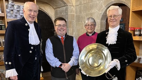 High Sheriffs “Thank Offering” visit @ChiCathedral Treasury took place on Easter Monday for one of the final engagements of their Shrieval Year. Read more about the visit here: tinyurl.com/4rebvwm6 @highsheriffs