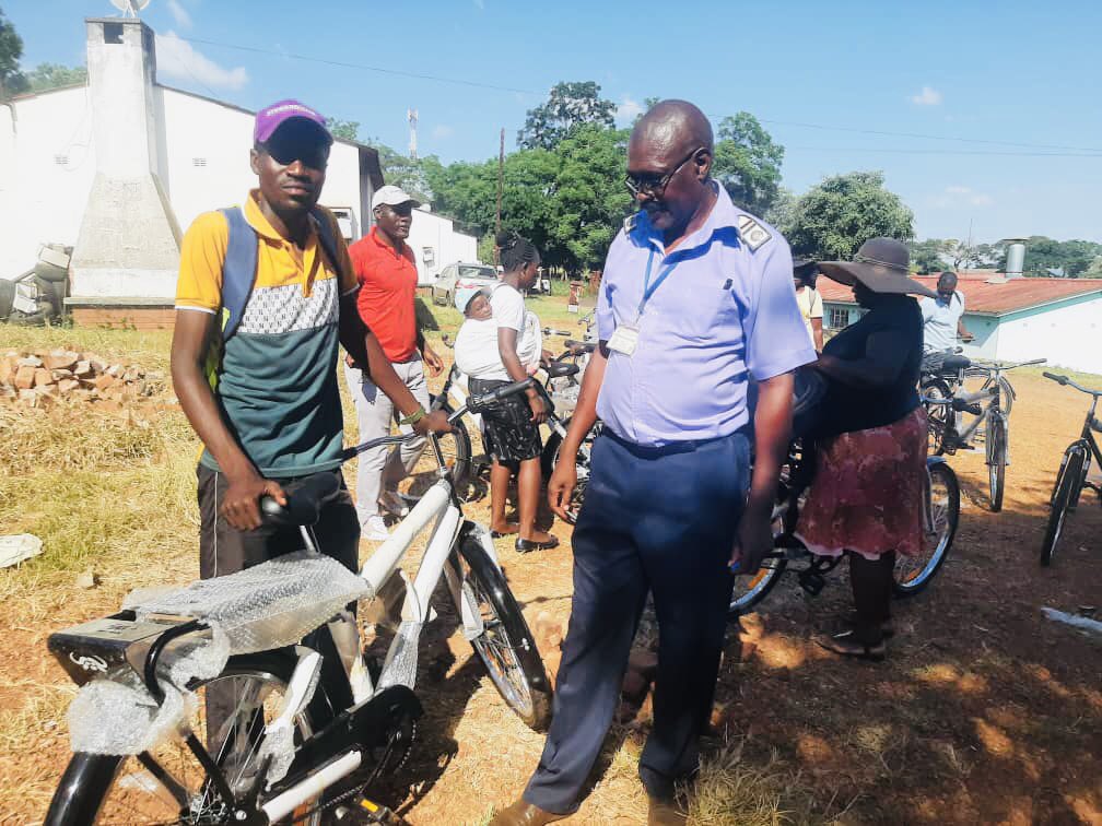 We had the pleasure of supporting 96 of our #ZimPAAC Community Health Agents with bicycles for improved mobility across the far and wide places that they travel to as they advance the fight against #HIV in #Mashonaland_West