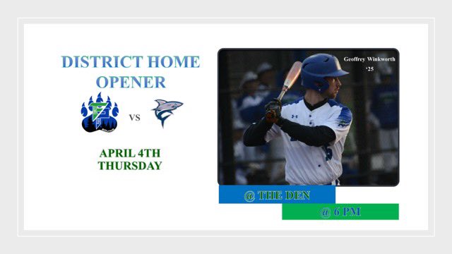 BaseballFPBruin's tweet photo. DISTRICT HOME OPENER!!!

FP hosts Colgan @ 6 pm!!

Come out and support our Bruins at the Den!!!

Rain, rain, go away…..

#DefendtheDen

@InsideNoVA @NoVAHSBB @PWCsportsVA @VarsityVirgini1 @PrepBaseballVA @PBRVADC_Nolan 

@GeoffreyWinkwo https://t.co/UANc5xJyne