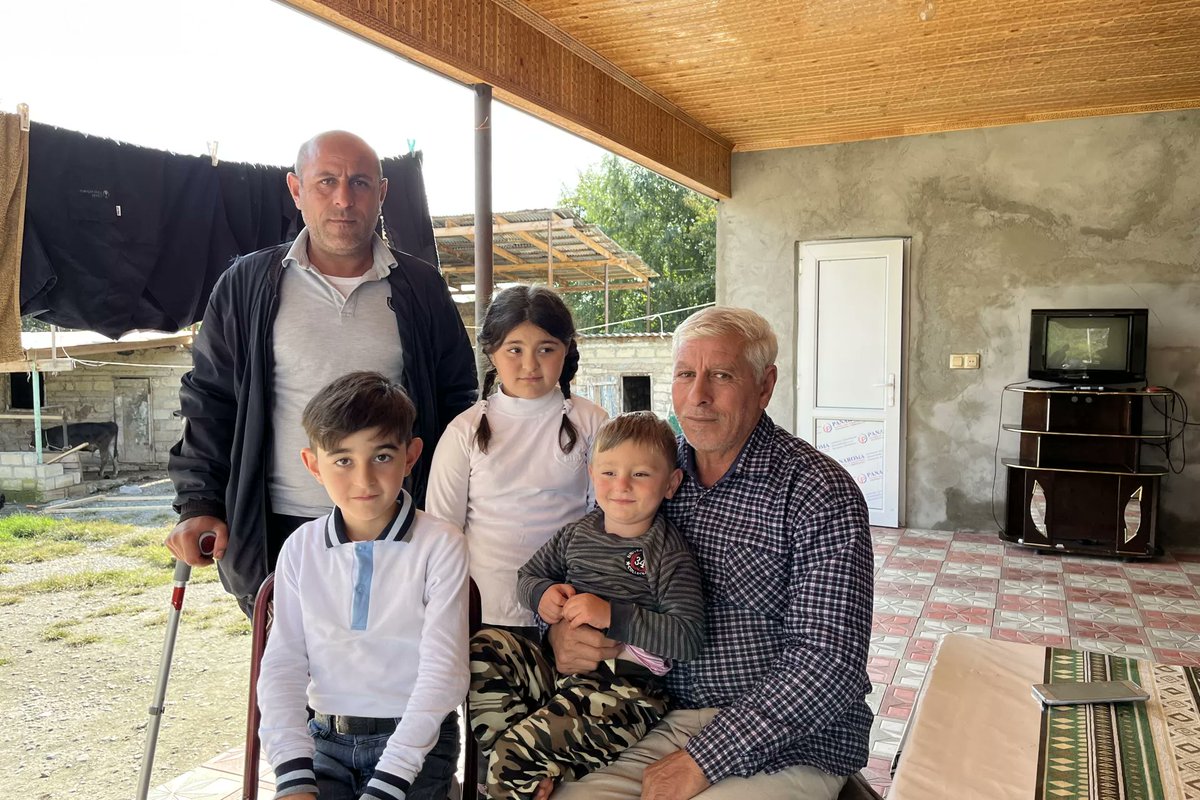 As the world marks #MineAwarenessDay, Akif remembers his two sons who died in a landmine explosion uni.cf/4ajEcaJ Landmines & ERW remain a major risk in #Azerbaijan. This is why, @UNICEF is prioritising its lifesaving #EORE programmes for children & their families