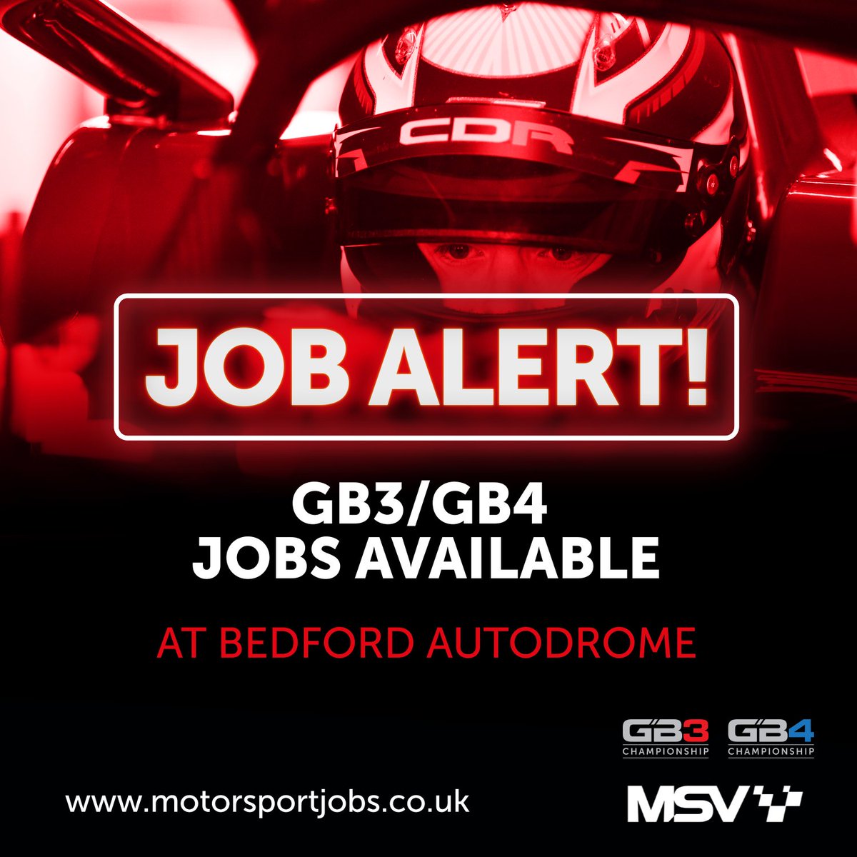 💻 JOB OPPORTUNITY💻 Would you like to work with the GB3 & GB4 Championships? We're on the lookout for a Chief Systems Engineer, based at @MSV_BA Full info: alljobspro.com/motorsport-vis…