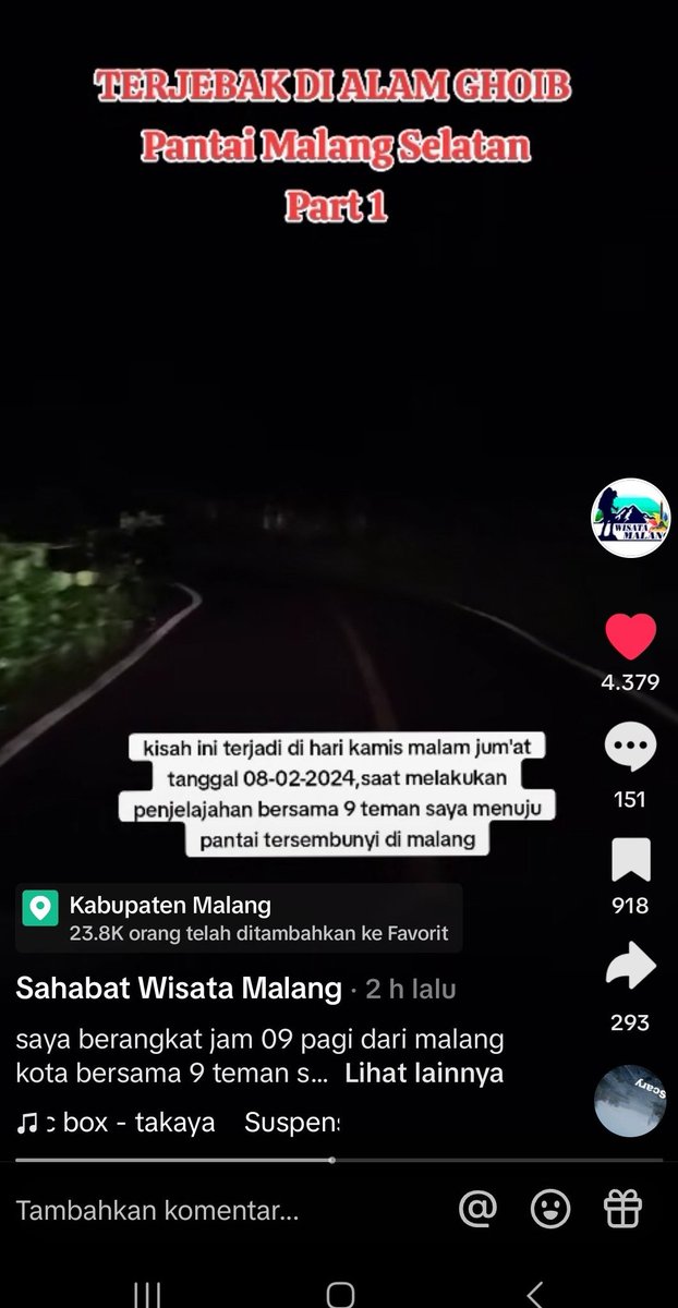 LAGI MUDIK 9 PEMUDA INI MAKAN DI SEBUAH WARUNG YANG PEMILIKNYA SUDAH MENINGGAL???

Fix ini cerita mudik paling serem, makan di sebuah warung yang ternyata setelah ditelusuri pemiliknya sudah meninggal sejak lama…

A Thread
<a href="/bacahorror/">Bacahorror</a> <a href="/IDN_Horor/">Horor Indonesia</a> #ceritaserem #bacahorror #mudik