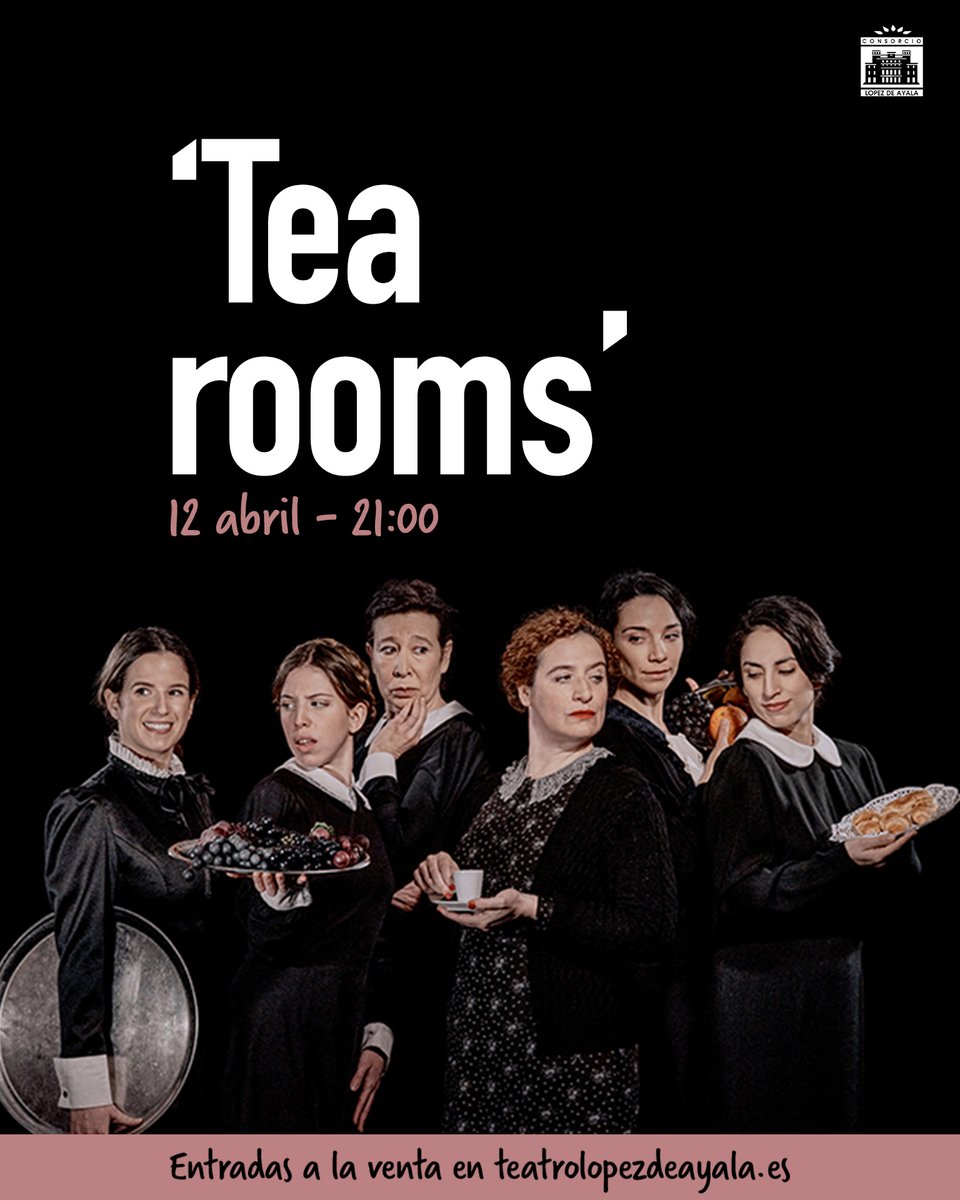 Aplazada la obra 'Tea Rooms' por motivos técnicos. El @lopezdeayala ya está buscando una fecha para volver a programarla a partir de septiembre. 🎟️A los espectadores que han comprado sus entradas se les devolverá el importe a través del mismo medio por el que las han adquirido.