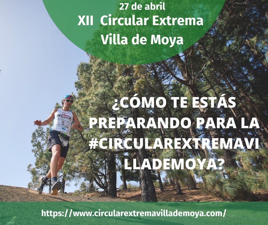 🏃‍♀️🏃 Solamente faltan 2⃣3⃣ días para el "gran día...para compartir deporte, naturaleza, diversión y mucha pasión por el trail en nuestra XII edición de la #circularextremavillademoya. Por ello, hoy queremos conocer ¿Cómo te estás preparando para afrontar este reto?