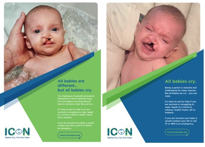 We are happy to share that we have created some new posters, showing the beautiful Betsy-Mae in her dad’s arms. Her mum reached out to us and we have worked closely with her in producing these. They are available to buy from our website: iconcope.org @JaneScatt #rcgp