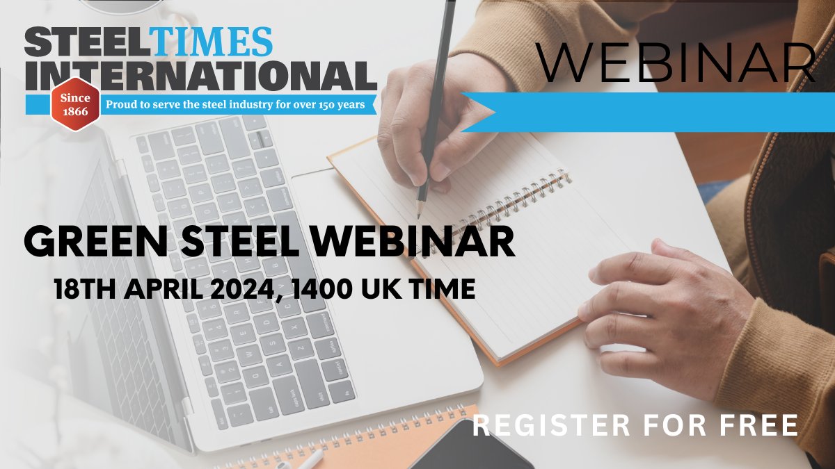 Only 2 weeks to go until the upcoming webinar: Green Steel Webinar/18th April 14:00GMT Learn more on: Green transformation Raw materials Sustainable markets Speakers include experts from @GravitHyEU and @OvakoGroup Register for free now: lnkd.in/eVciP8Yp