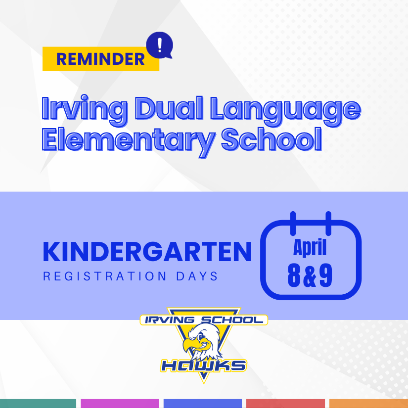 IrvingSCCSD's tweet photo. 🚌 Kindergarten Registration Reminders for Irving Dual Language 🚌

DATES
April 8 &amp; 9

BRING
✏️Immunization records
✏️Dental screening &amp; vision certificate
✏️Blood lead screening
✏️Custodial records (if applicable)

Questions? Call Central Registration at 712-279-6739! https://t.co/bLIm1jDaXg