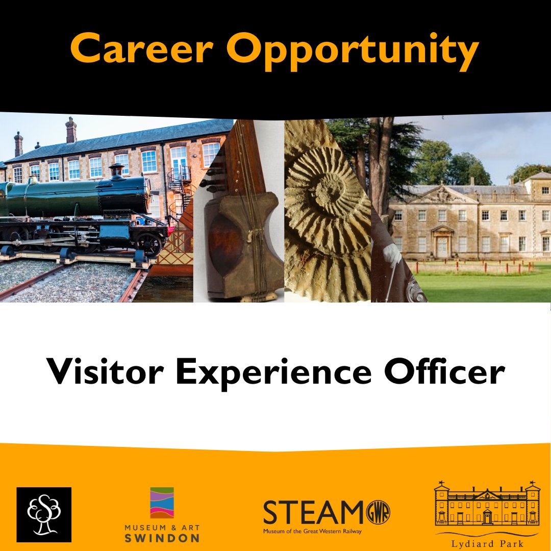 Swindon Museums is on the lookout for a dedicated Visitor Experience Officer to join our dynamic team. Work across our esteemed venues, including STEAM, Lydiard House Museum, and the upcoming Museum & Art Swindon. Learn more: jobs.swindon.gov.uk/directory_reco…