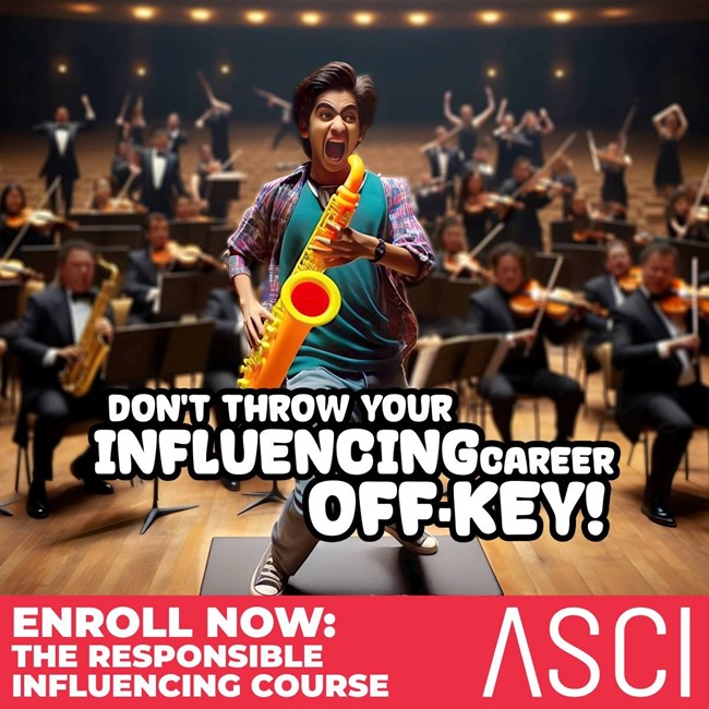 Strike the right chords with your influencing career. Take the ASCI Responsible Influencing Course now to avoid hitting any wrong notes. Click here to enroll now: bit.ly/ASCIAcademy #Music #ASCI #InfluencersGuide #Advertizing