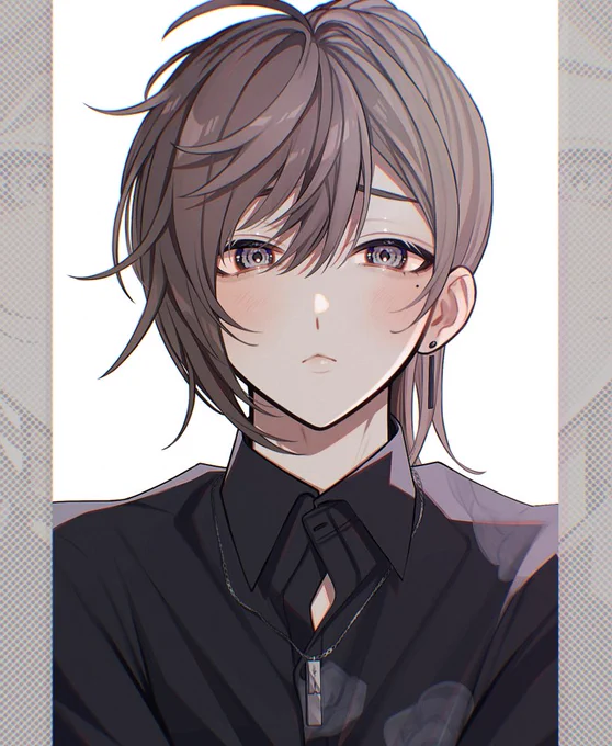 「………見すぎ。」    #かな絵 