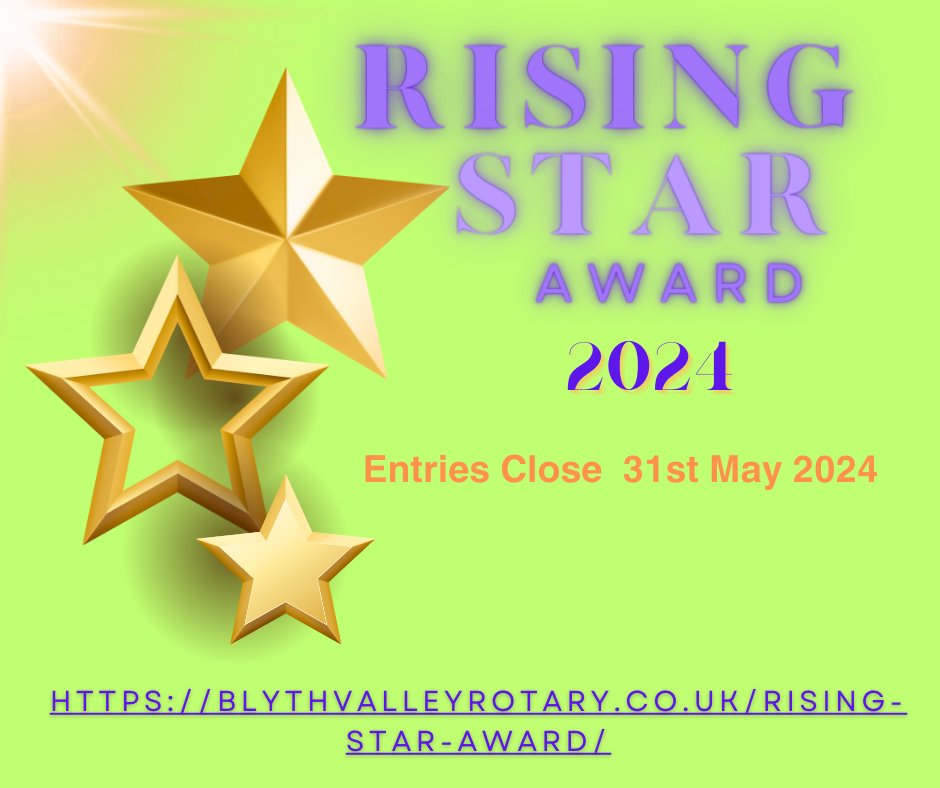 Do you know a young person who has achieved something special, has helped inspire others? Perhaps they have made a positive difference to others or their community/environment or they have excelled in a particular sport or activity #schools #youngpeople blythvalleyrotary.co.uk/rising-star-aw…
