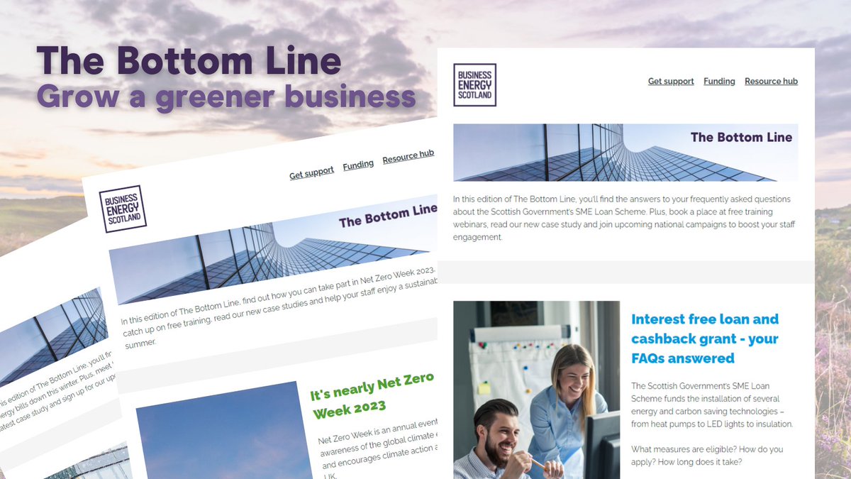 Did you miss out on March's edition of our ezine, 'The Bottom Line'? Our monthly newsletter covers new funding, training webinars, plus the latest campaigns, news and events that will help you to grow a greener business. Sign up here: ensvgtr.uk/kWPp1