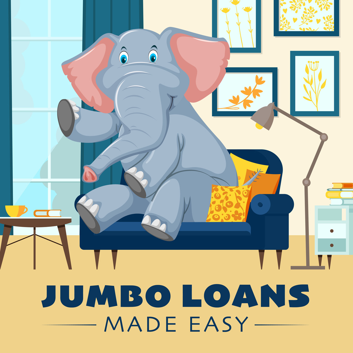 NJ & NY Jumbo loans are no longer the elephant in the room. With higher loan amounts and lower down payment options, our Jumbo program will be a huge hit with your clients. Call Ted at 877-539-1697! #njmortgage #nymortgage #njrealtor #nyrealtor #rentalproperty #investrealestate