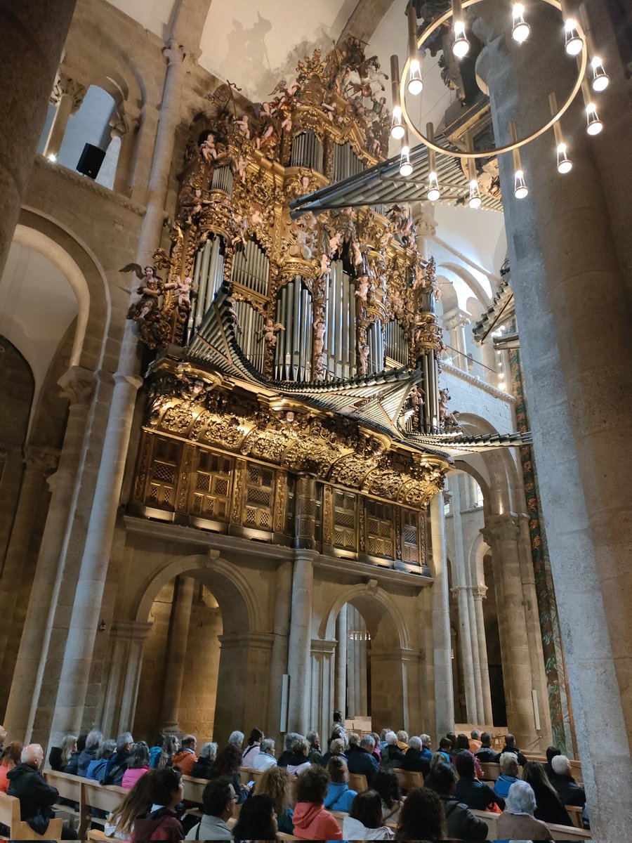 For lovers of #BaroqueOrgans. Santiago de Compostela Cathedral. ;-) 😍