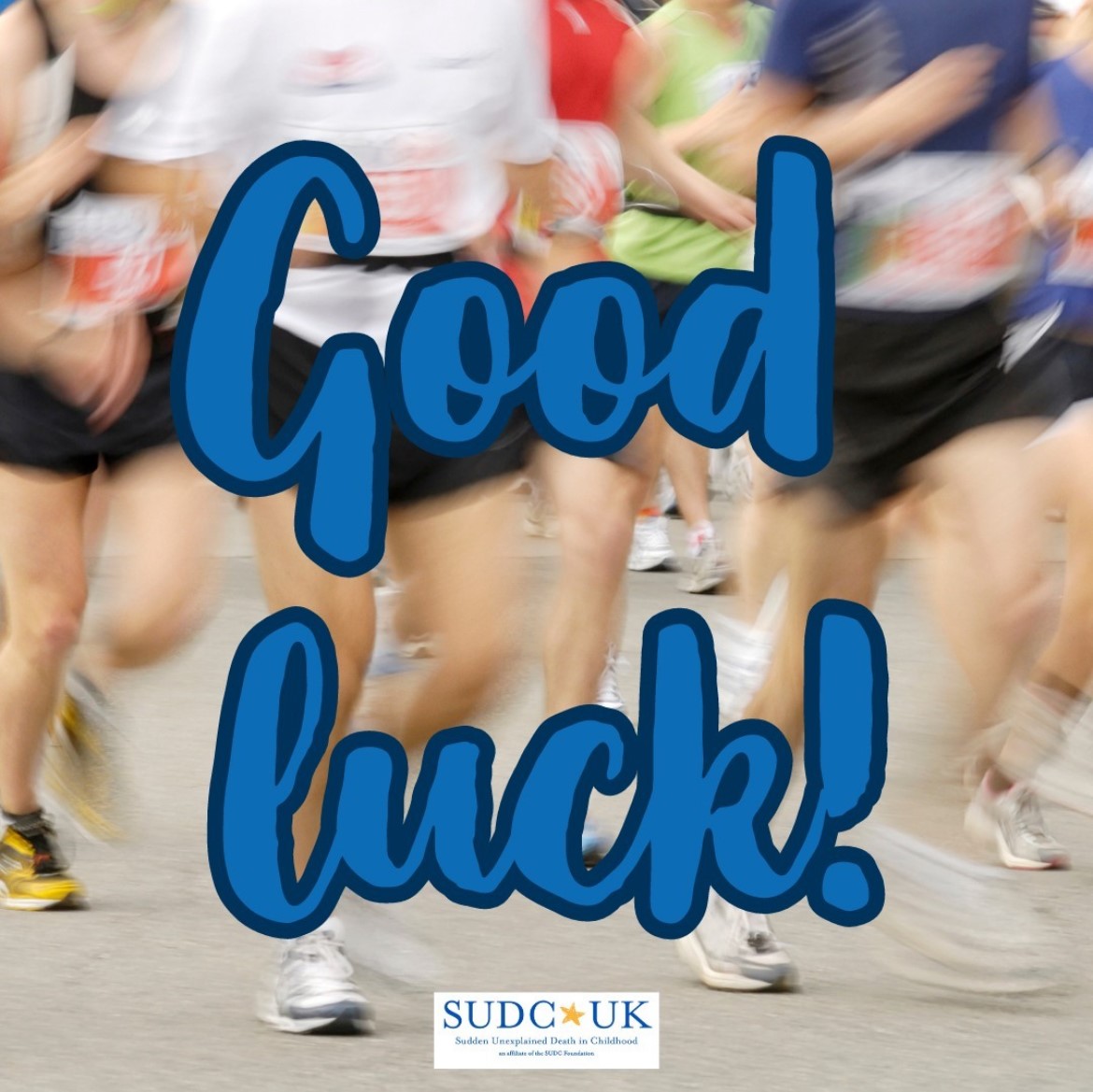 Good luck to all of our incredible runners in #TeamSUDCUK who are taking part in the London Landmarks Half Marathon this Sunday. Our team will be there to cheer you all on. Keep a look out for a sea of blue around the 9/10 mile mark!💙⭐️ #SUDCFundraising #SUDCAwareness #LLHM