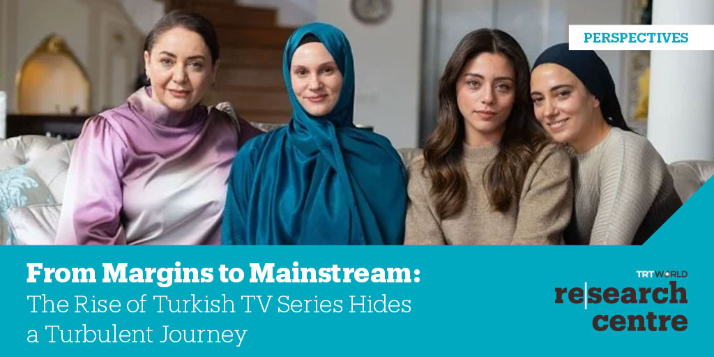 Perspective | In recent years, Turkish TV screens have been showing productions that present the encounters between religious and secular lifestyles. To better understand this political transformation reflected in TV series, read Ömer Sevim's analysis: bit.ly/4cLCU9O