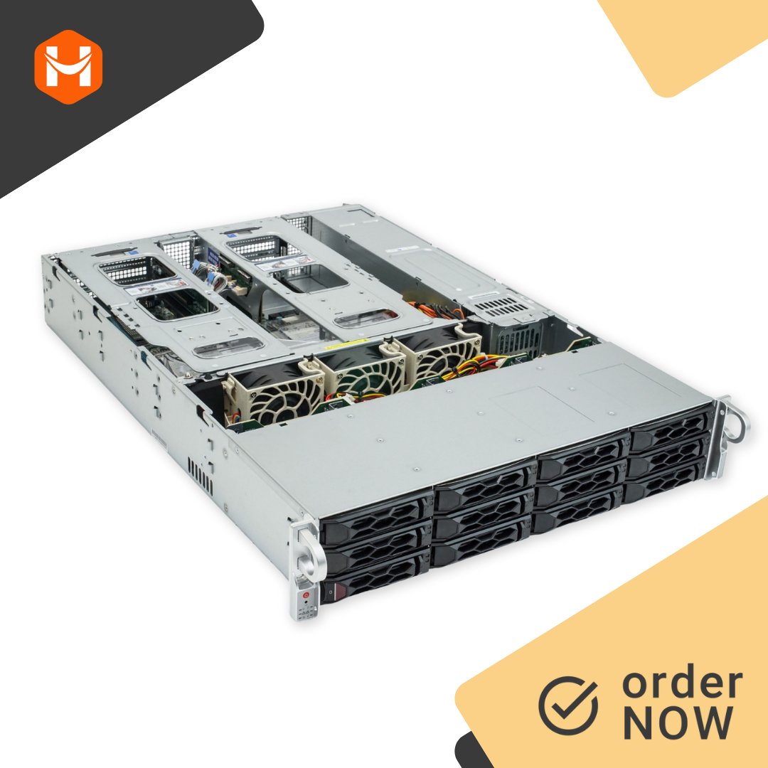 HappywareCOM's tweet photo. #Supermicro SYS-621C-TN12R, your Cloud Data Center Server solution! ☁️💡

🔥 Firewall Applications
🌐 Cloud Computing
🚀 Infrastructure as a Service
⚙️ DNS &amp; Gateway Server

Order here:
👉 https://t.co/p84ZgVGnCy 👈

#WebServer #EdgeNode #DataCenter #CloudDC #SupermicroServer https://t.co/Onzvs83tFu