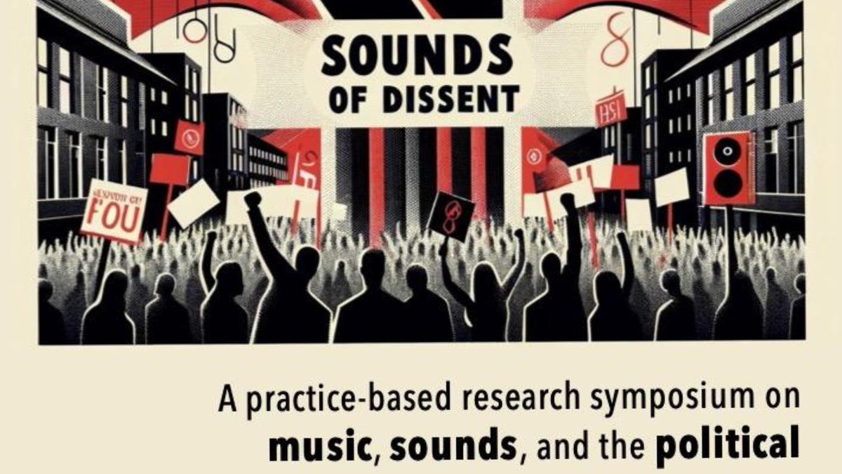 Faculty of Humanities & Social Sciences @ DCU (@humanitiesdcu) on Twitter photo Come along to the Sounds of Dissent symposium on music, sounds & the political. It takes place on St Patrick's Campus & RSAI, Merrion Square next Thursday 11 & Friday 12 April: dcu.ie/theologyphilos…
<a href="/Music_DCU/">Music @ DCU</a> <a href="/TP_DCU/">Theology & Philosophy @ DCU</a> <a href="/DCU_SoC/">School of Comms DCU</a> <a href="/andreas_rauh/">Andreas Rauh</a> Come along to the Sounds of Dissent symposium on music, sounds & the political. It takes place on St Patrick's Campus & RSAI, Merrion Square next Thursday 11 & Friday 12 April: dcu.ie/theologyphilos…
<a href="/Music_DCU/">Music @ DCU</a> <a href="/TP_DCU/">Theology & Philosophy @ DCU</a> <a href="/DCU_SoC/">School of Comms DCU</a> <a href="/andreas_rauh/">Andreas Rauh</a>