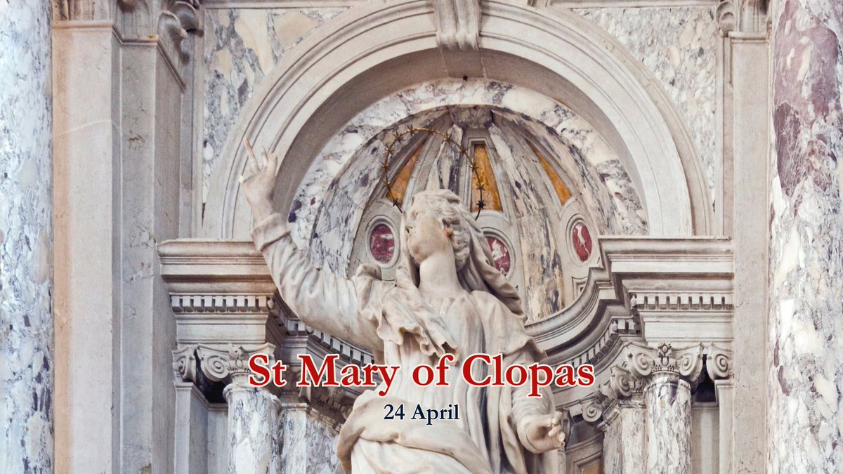 Today is also the feast of St Mary of Clopas!

#christianity #catholicism #salesians #faith #religion #easter #prayers #prayforus
