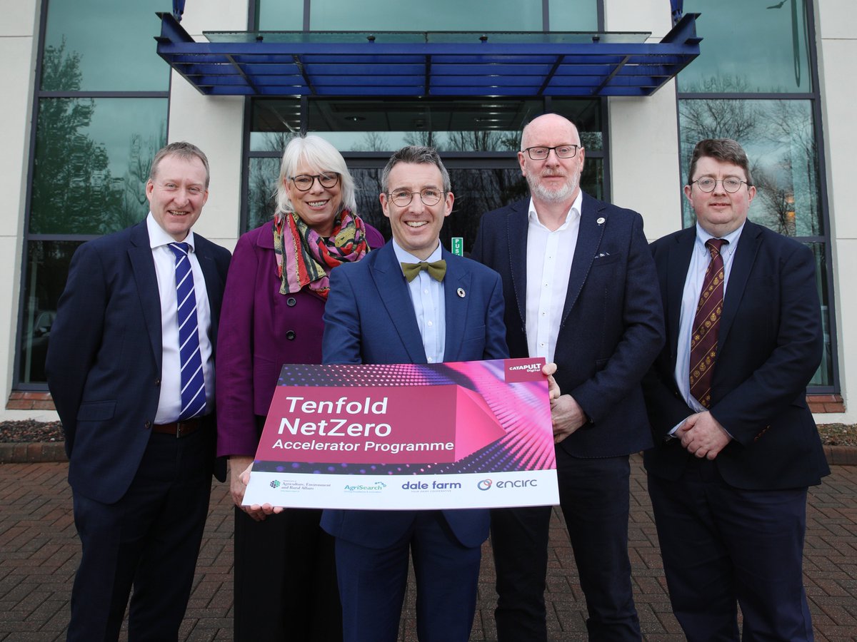 DAERA Minister @AndrewMuirNI has launched the latest phase in his Department’s partnership with @DigiCatapult to assist companies here to achieve their net zero ambitions. More info: daera-ni.gov.uk/news/daera-dig… @nibusinessinfo @BelfastHourNI