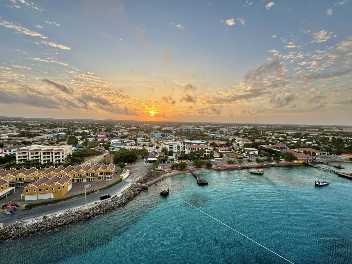 Sunrise over Bonaire