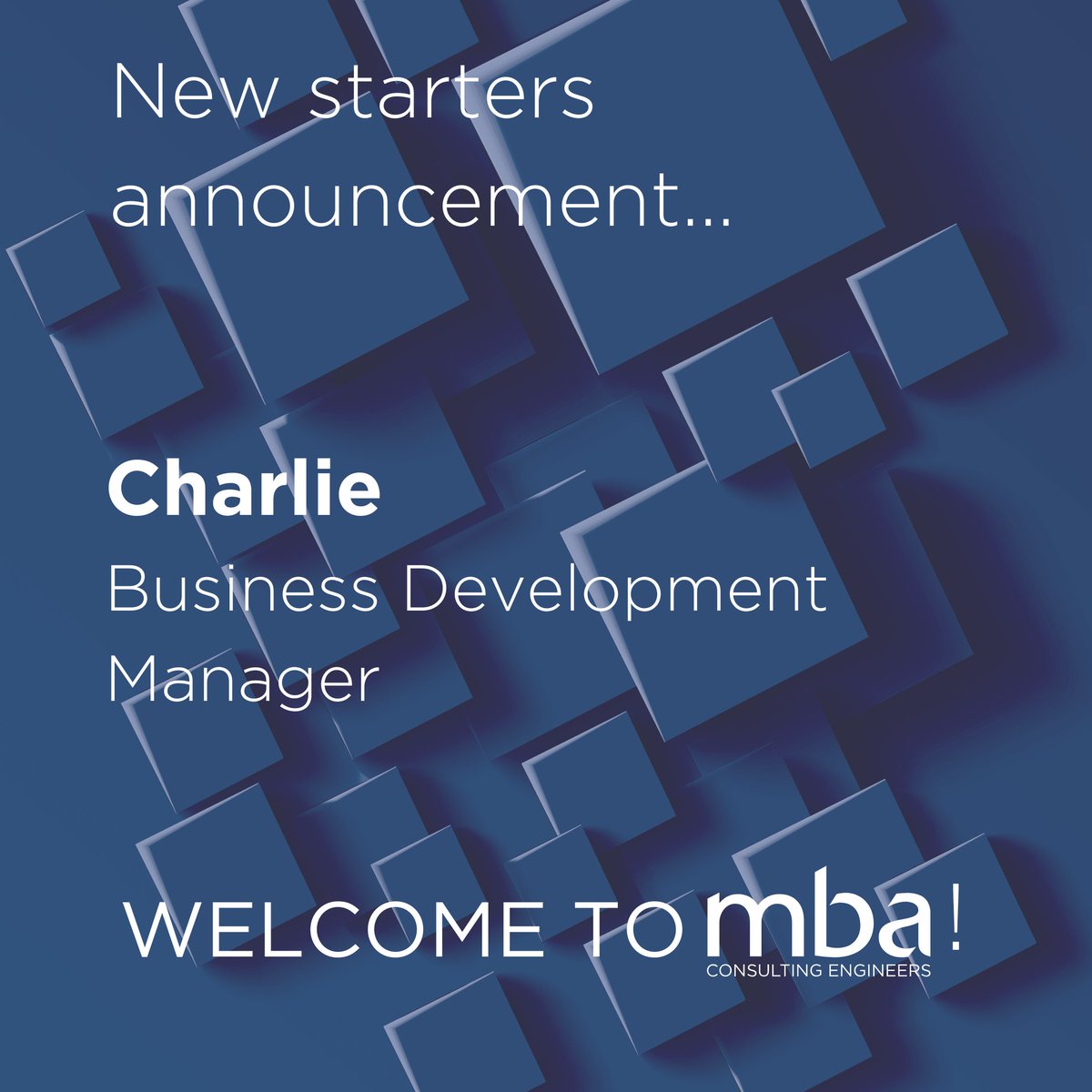 Please join us in welcoming Charlie, our new Business Development Manager!👋 We are thrilled to have you on board and look forward to achieving great things together. Welcome to the team, Charlie! #Newbeginnings #BusinessDevelopment