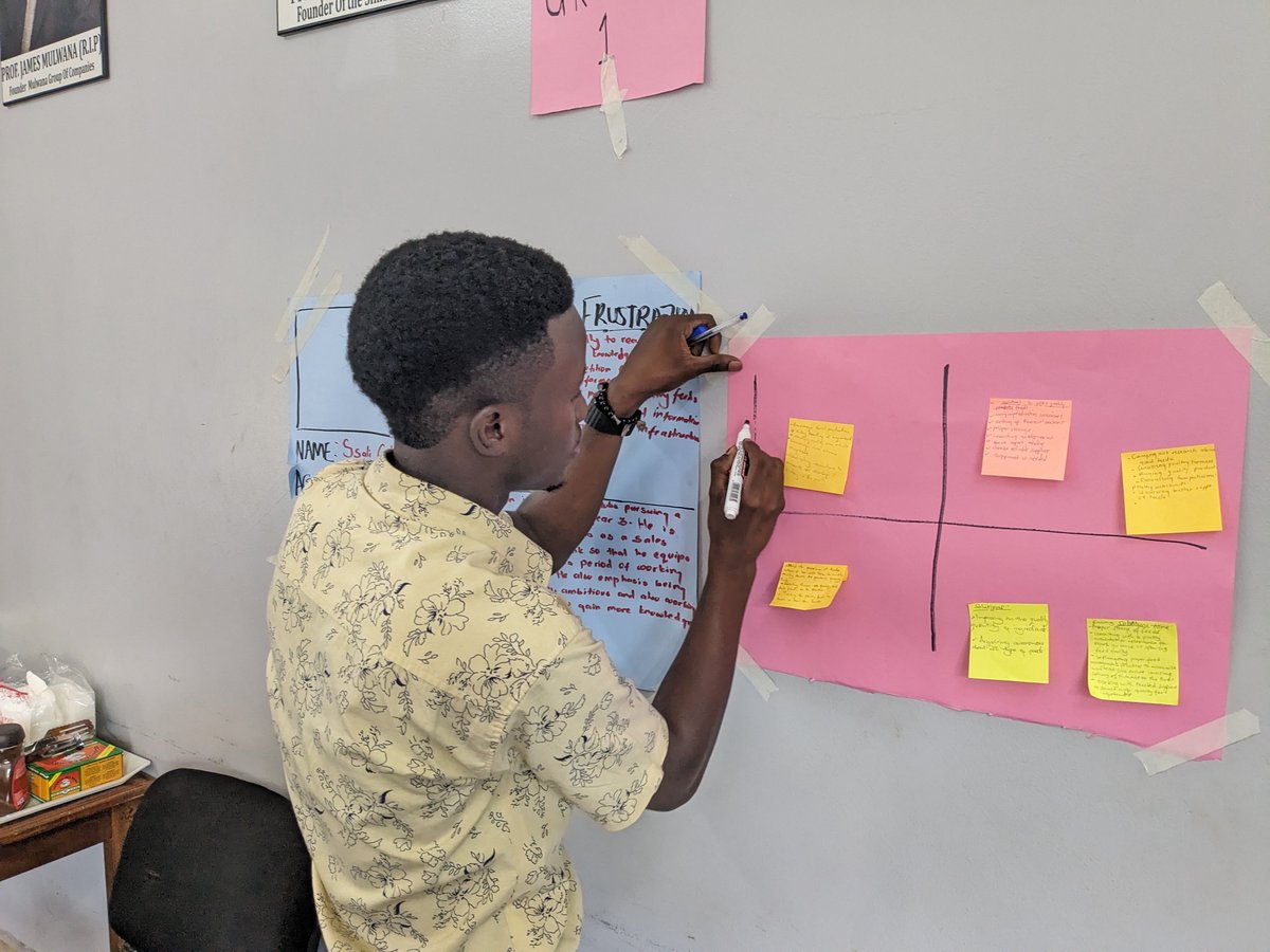 MUBS_Entreship's tweet photo. Day 3 of the #EIIC_StartupGarage - #MUBSIGnite design thinking workshop:
EIIC mentors are guiding participants through the process of visualizing their solutions and turning them into reality.
#NSSFHiInnovator
#MUBSEIIC
@Outboxhub @nssfug https://t.co/m6DlmEa3wv