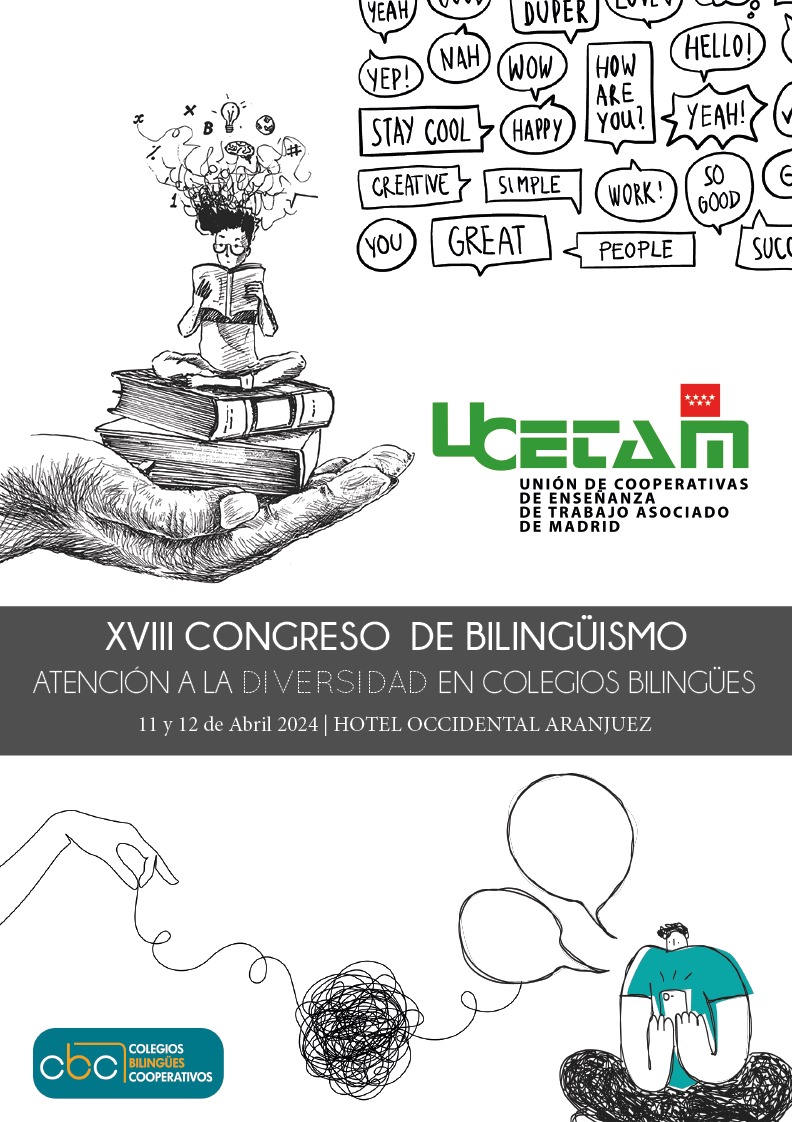 🟢¡El XVIII Congreso de Bilingüismo en UCETAM está a la vuelta de la esquina! 

👉 Regístrate antes del 10 de abril para no perderte esta oportunidad única de aprendizaje y crecimiento. 
¡Te esperamos para compartir conocimientos y experiencias! 📚

#CongresoBilingüismo #Madrid