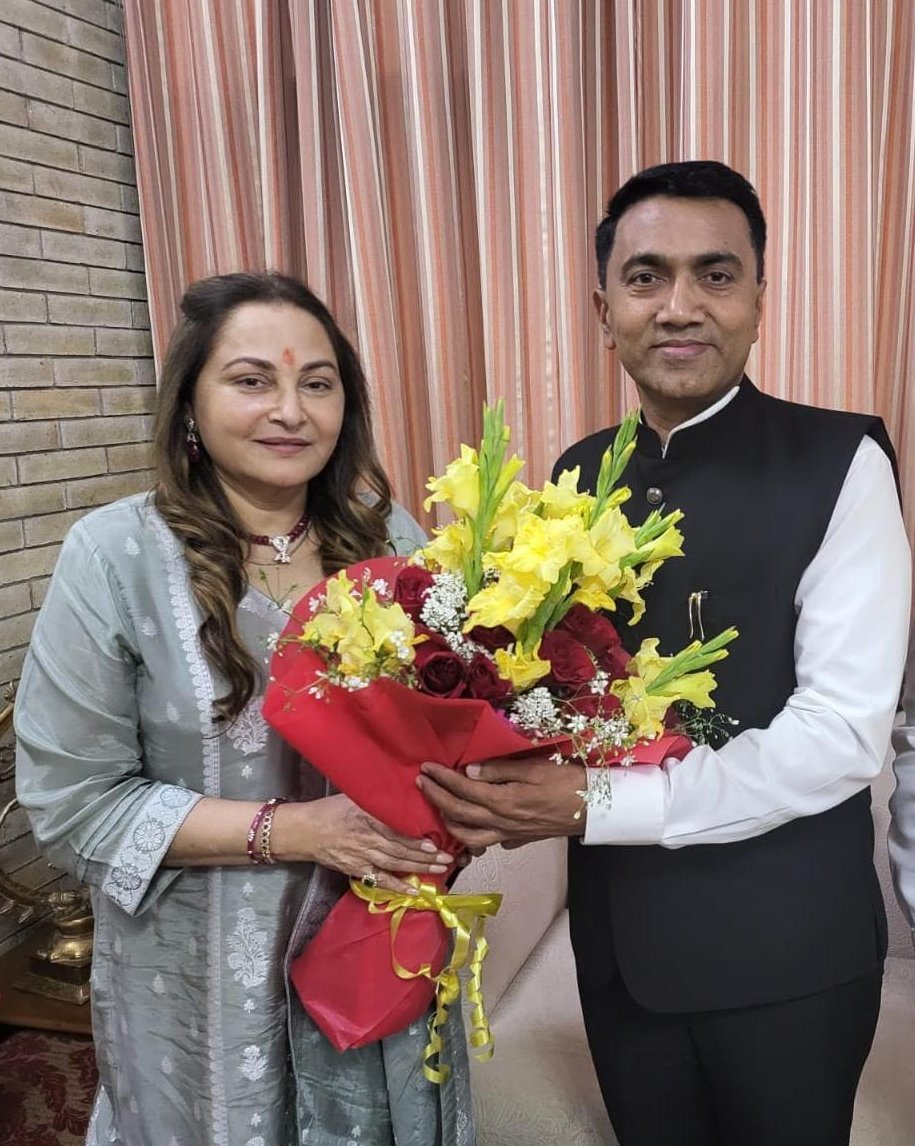 Met our Lokpriye Hon'ble Chief Minister of Goa Dr Pramod Sawant Ji for an Courtesy Meeting who has set an Great Example of 'Goa Model' in the State under the Leadership of Hon'ble Prime Minister Shri Narendra Modi Ji & Hon'ble Union Minister of Home & Cooperative Sh Amit Shah Ji